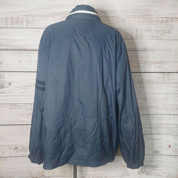 Tommy Hilfiger Blue Windbreaker with Zipaway Hoddie - Picture 5 of 11